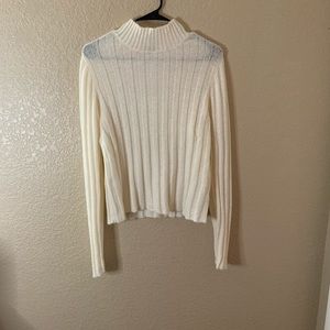 Long sleeve ribbed shirt